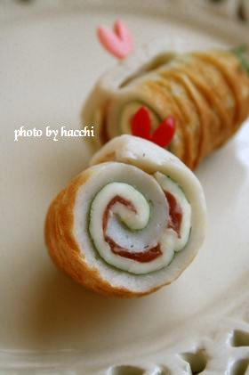 梅しそチーズのちくわくるくる