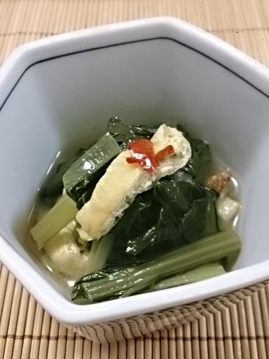 アンチエイジング✿小松菜の煮浸しの写真