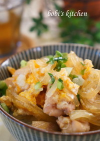 ✿ マロニーちゃんで親子丼✿ 