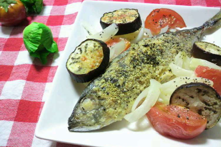 鯵のオーブン焼き レシピ 作り方 By リヨ 西片涼子 クックパッド 簡単おいしいみんなのレシピが361万品