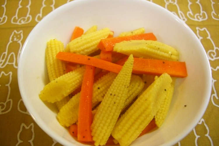 お弁当のおかず ヤングコーンと人参ソテー レシピ 作り方 By ニコニコ食べよう クックパッド 簡単おいしいみんなのレシピが352万品