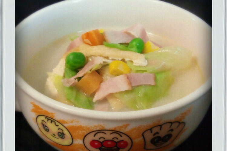 糖質制限 キャベツ豆乳スープ鍋簡単朝 レシピ 作り方 By あお３１５０ クックパッド