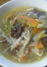 タイピーエン風中華スープ