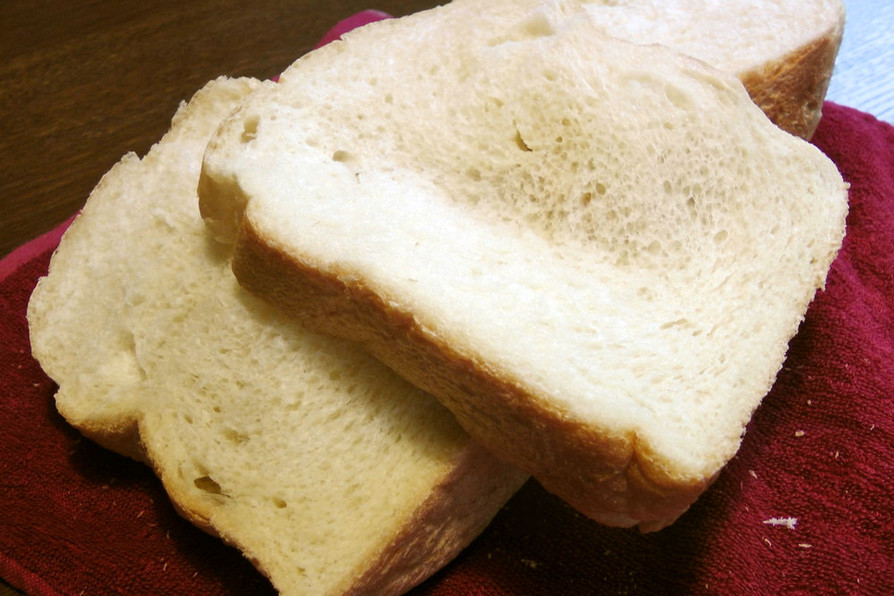 中力粉だけでふわふわ柔らか食パンの画像