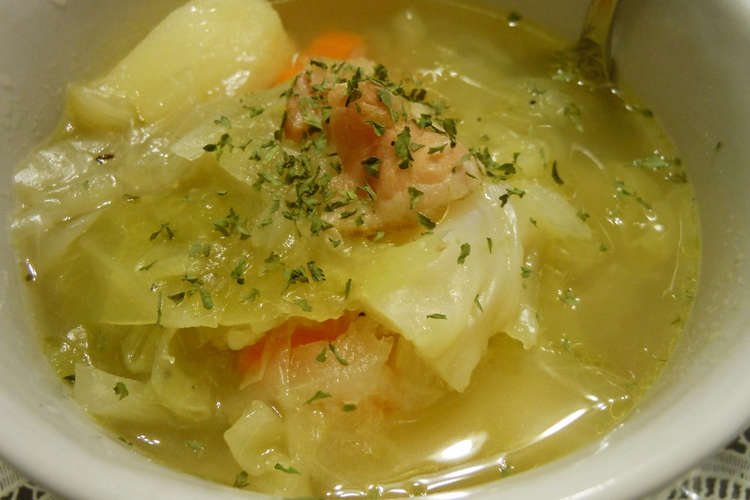 コトコト煮込むだけ 具だくさん野菜スープ レシピ 作り方 By Aubryson クックパッド 簡単おいしいみんなのレシピが377万品