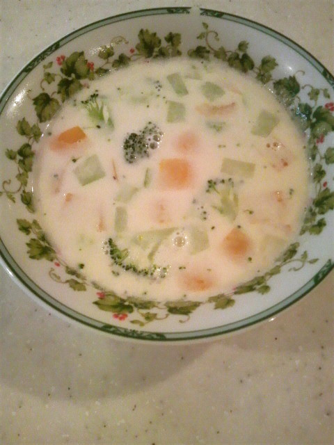 コクがある豆乳スープの画像