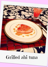 Grilled Ahi Tuna♡