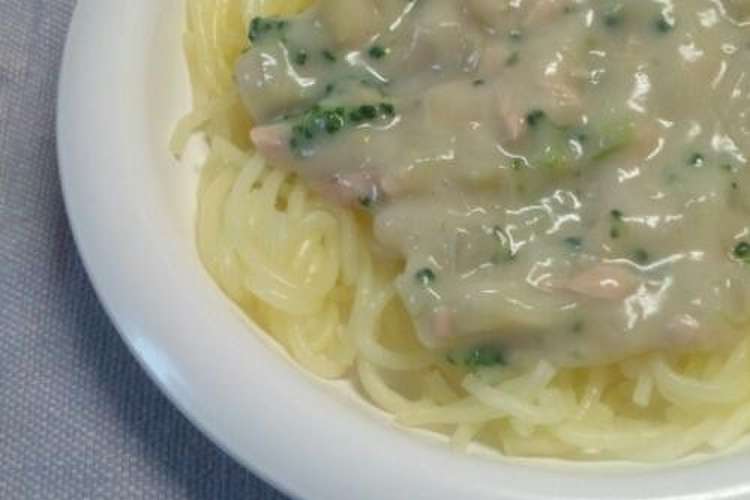 パクパク離乳食 豆乳パスタ レシピ 作り方 By 茶色い眼鏡 クックパッド