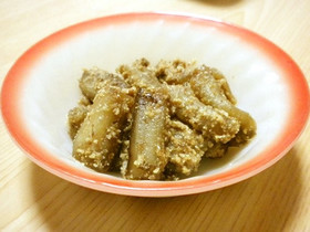 なすのトロトロごま煮♪