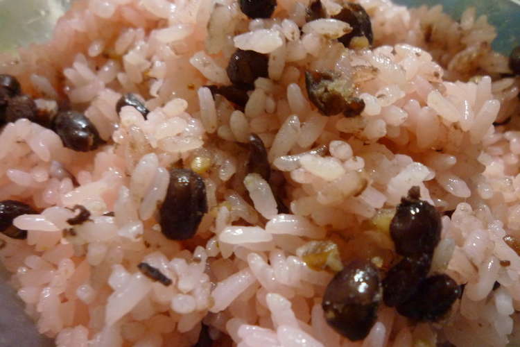 圧力鍋使用 手作り甘納豆 のお赤飯 レシピ 作り方 By きえまま クックパッド 簡単おいしいみんなのレシピが364万品