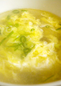 ♪ガラスープ♪春雨と卵の中華スープ
