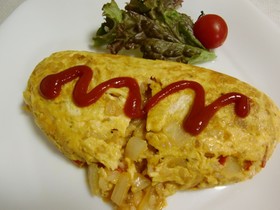 巻かないとろ〜りオムライス
