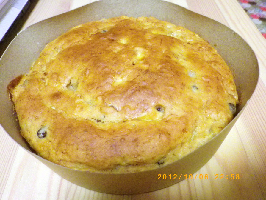 簡単ヘルシーバナナケーキ(卵・油なし)の画像