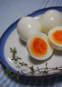 赤玉子の殻が簡単にむける♪ゆで卵の作り方