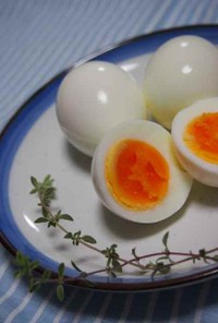 赤玉子の殻が簡単にむける♪ゆで卵の作り方