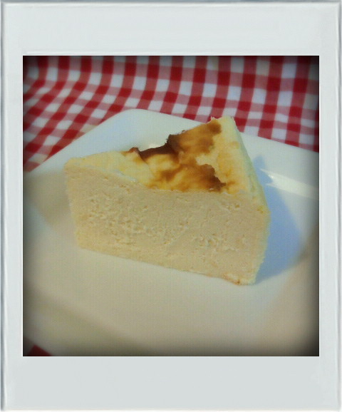 ■糖質制限おから豆乳ベイクドチーズケーキの画像