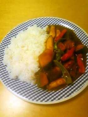 給料日前のハヤシライス