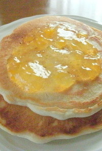 パイナップル味のパンケーキ