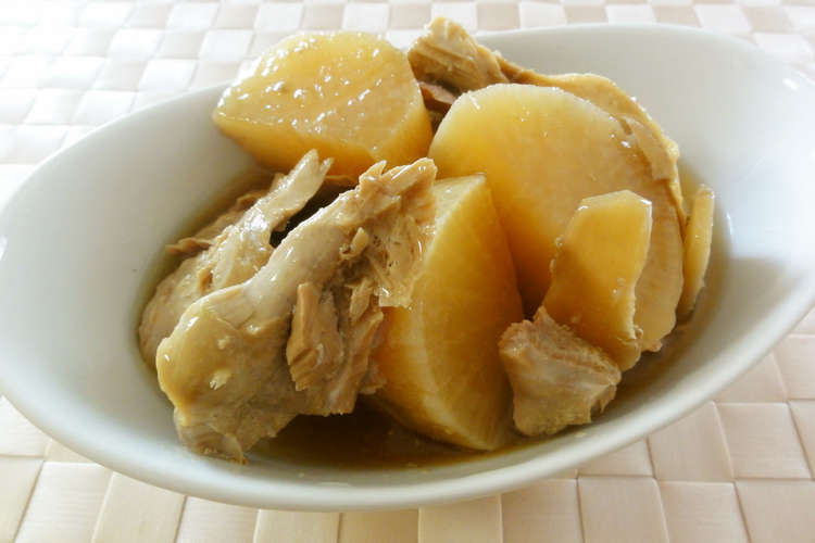煮こごり最高 やわトロ まぐろ大根 レシピ 作り方 By べーぐる クックパッド 簡単おいしいみんなのレシピが368万品