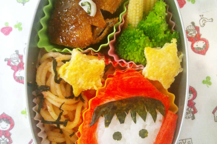 キャラ弁 すぐできる 赤ずきんちゃん弁当 レシピ 作り方 By たっぷりん子 クックパッド 簡単おいしいみんなのレシピが362万品