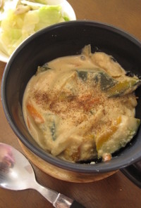 粉末高野豆腐で✿シチュー風濃厚スープ