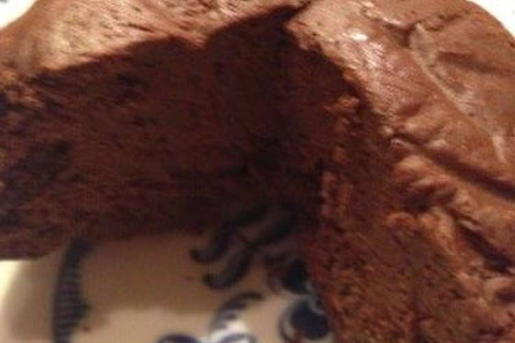 ヘルシーなのに濃厚生チョコケーキ レシピ 作り方 By Maripetty クックパッド