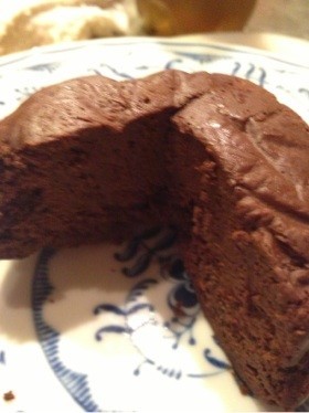 ヘルシーなのに濃厚生チョコケーキの画像