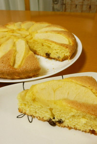 簡単りんごケーキ（ハードタイプ）