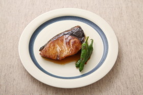 ぶりの甘酢照り焼き