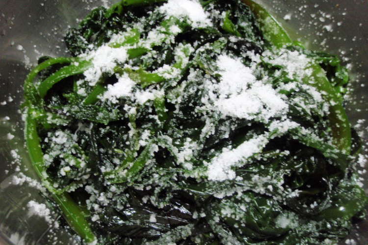 生ワカメを長期冷凍保存するには レシピ 作り方 By 夢遊草 クックパッド 簡単おいしいみんなのレシピが370万品