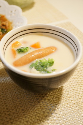 豆乳のクリームシチュー