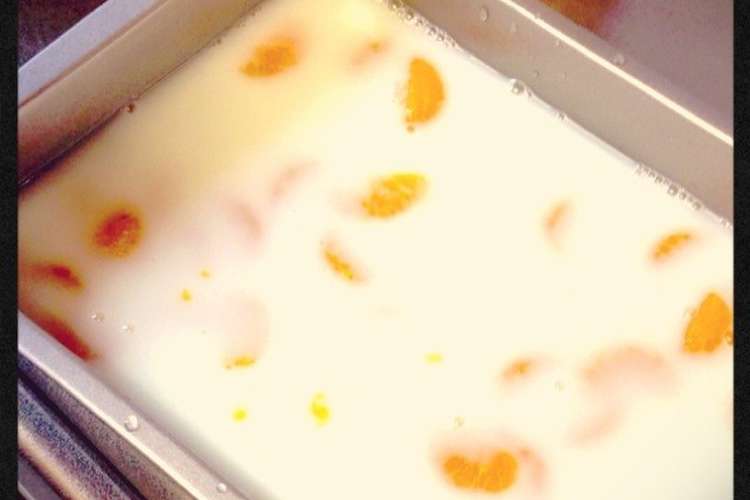 スプーン止まらない 簡単デザート牛乳寒天 レシピ 作り方 By Asupoyo クックパッド 簡単おいしいみんなのレシピが358万品