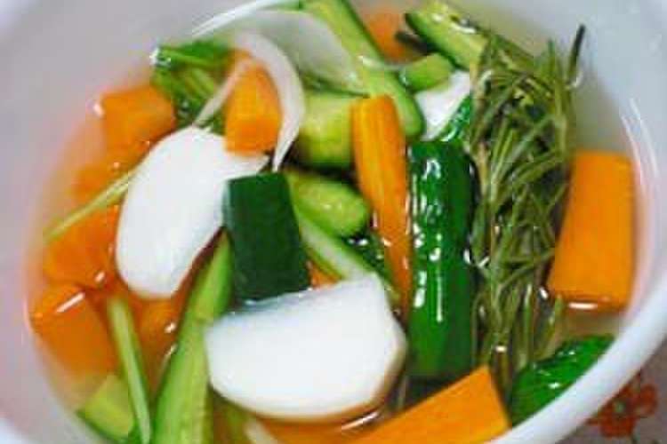 簡単 野菜の酢漬け ピクルス レシピ 作り方 By Salasa109 クックパッド