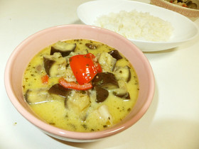 自家製グリーンカレー