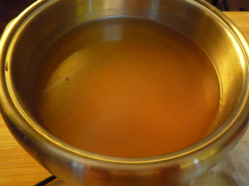 簡単でおいしい鍋のつゆ〜の画像