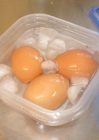 時短エコ☆フライパンdeむきやすい茹で卵