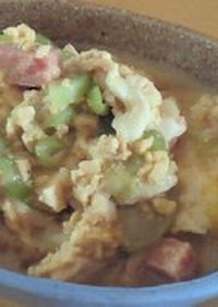 ♪沖縄家庭料理の定番♪ヘチマの味噌煮♪