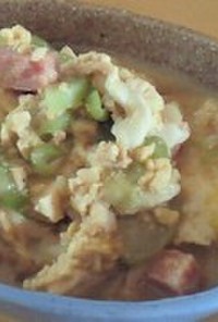 ♪沖縄家庭料理の定番♪ヘチマの味噌煮♪