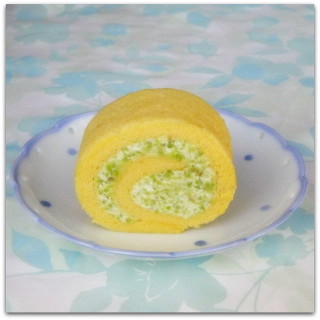 ずんだクリームの ロールケーキ レシピ 作り方 By うわっち クックパッド