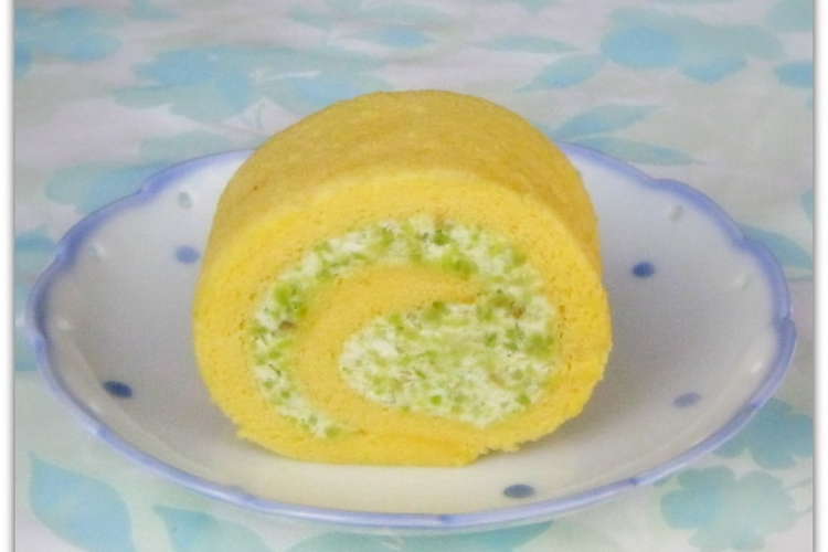 ずんだクリームの ロールケーキ レシピ 作り方 By うわっち クックパッド 簡単おいしいみんなのレシピが367万品