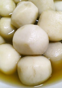 甘くない☆料理人の家の冷凍里芋の煮物