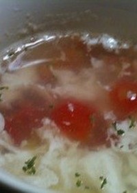 【21日間ダイエット】卵の白身でスープ
