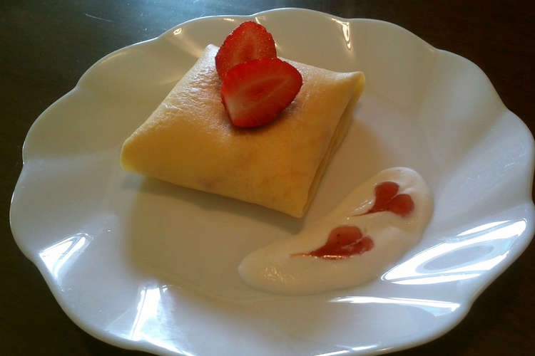 おうちcafe クレーププレート レシピ 作り方 By Classy クックパッド 簡単おいしいみんなのレシピが379万品