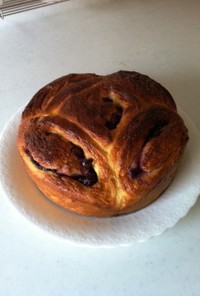 ブルーベリージャムの菓子パン