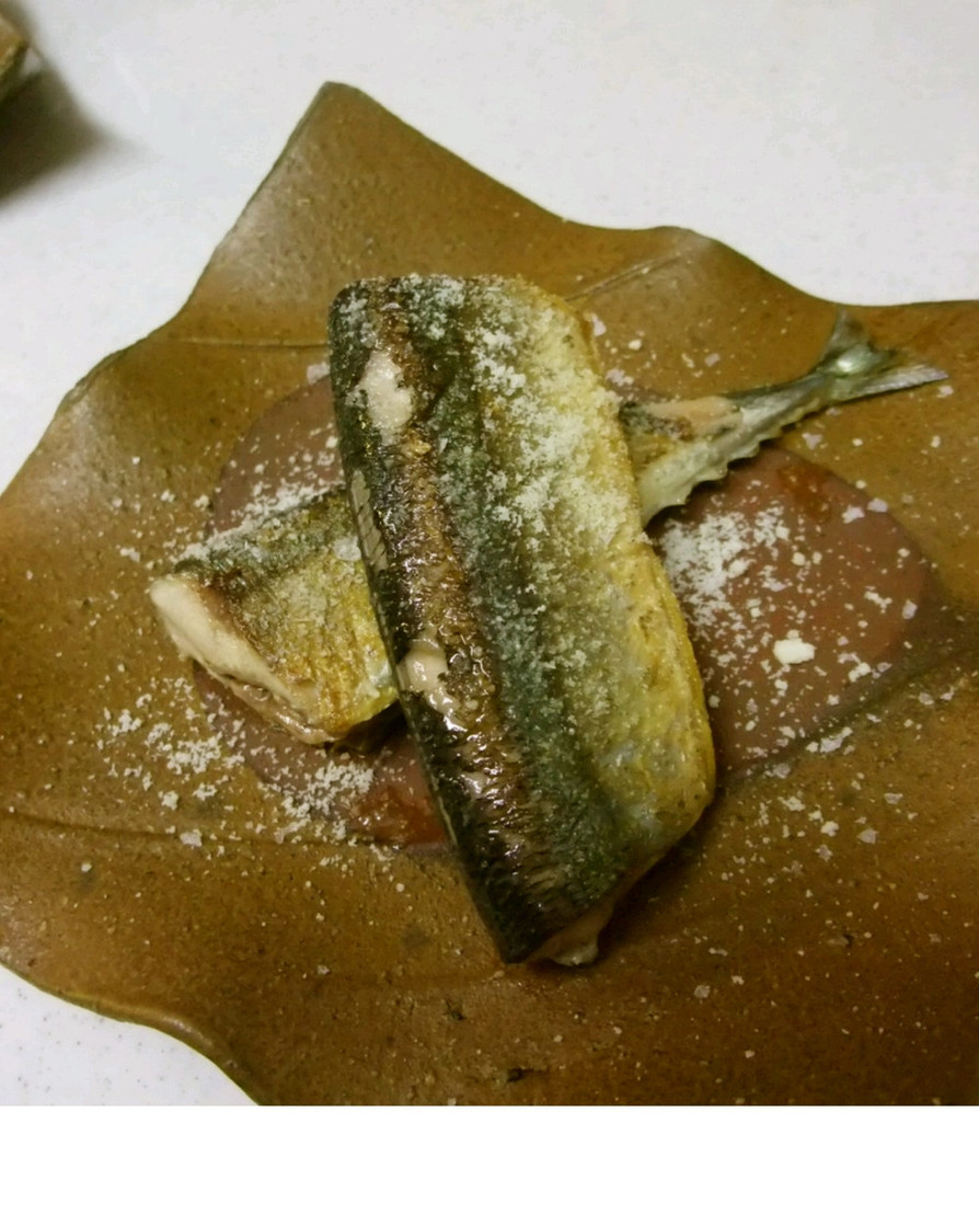 シンプルに！秋刀魚のオリーブオイルソテーの画像
