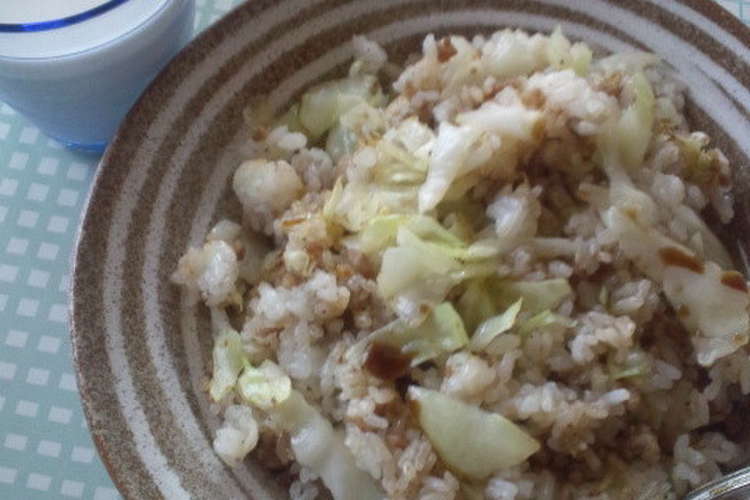 貧乏やきめし レシピ 作り方 By モクレーン クックパッド 簡単おいしいみんなのレシピが357万品