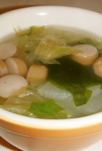 簡単な中華春雨スープ