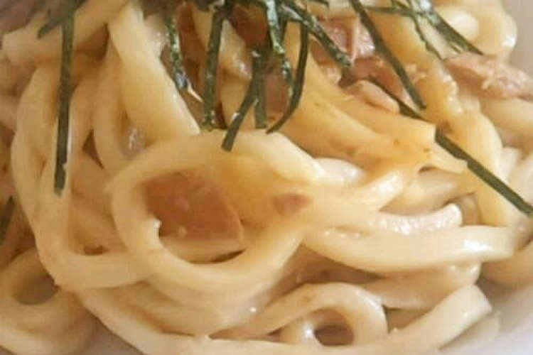 ツナ入り めんマヨうどん レシピ 作り方 By たじ満塁 クックパッド 簡単おいしいみんなのレシピが366万品