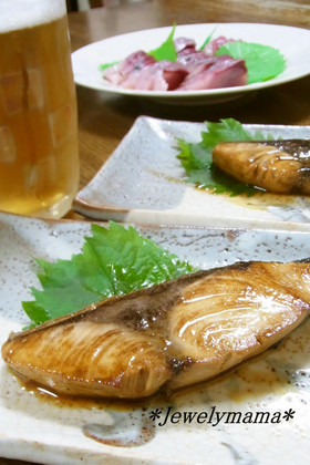 娘に伝えたい*簡単♪ブリの照り焼き*