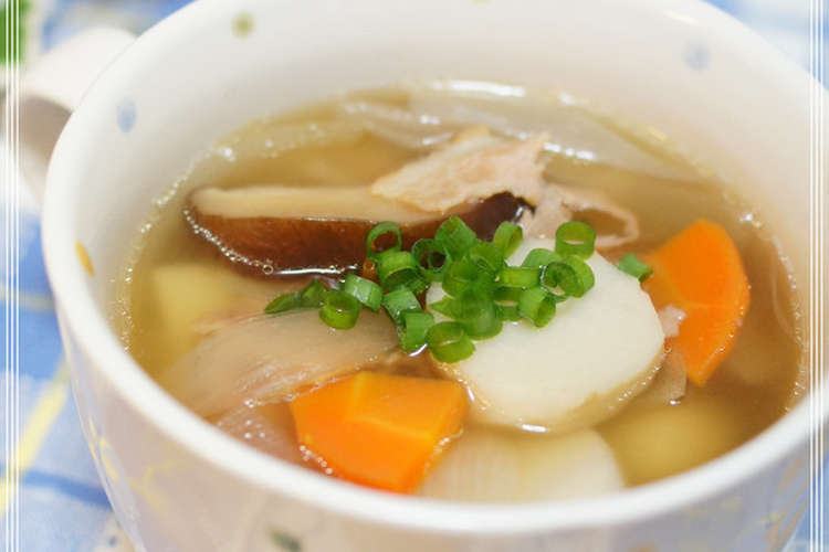 白だしで里芋のスープ レシピ 作り方 By ななクレープ クックパッド